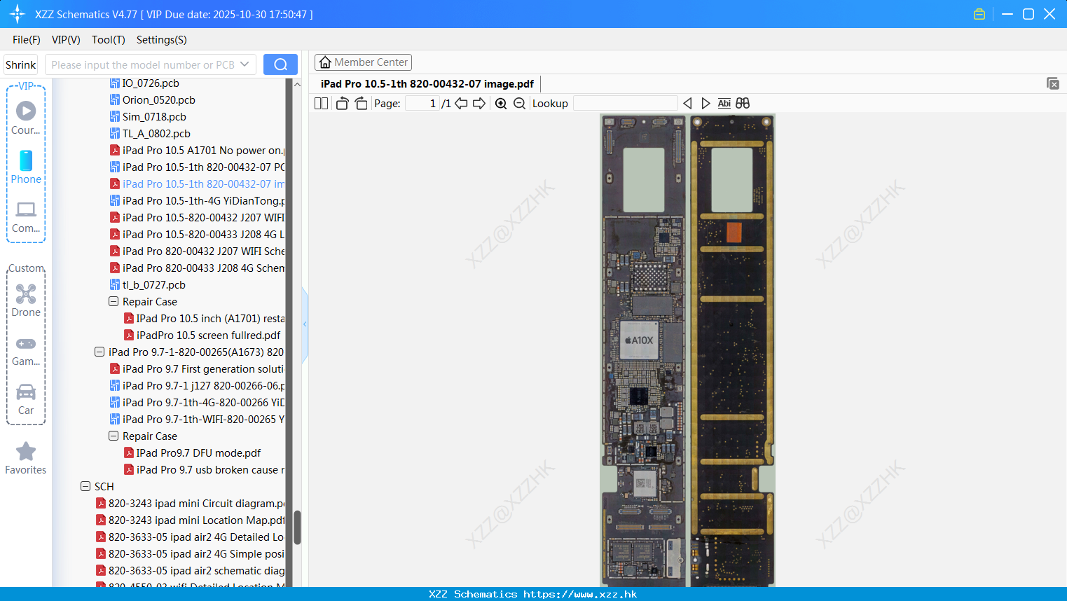 IPad Pro 10.5-1th 820-00432-07 Image